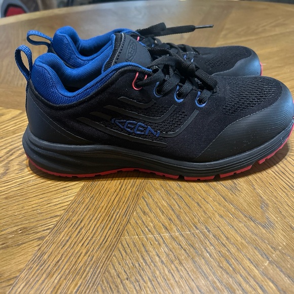 KEEN Utility Minneapolis Safety Toe Work Comfort Shoes Women Size 9M Black - Picture 1 of 7